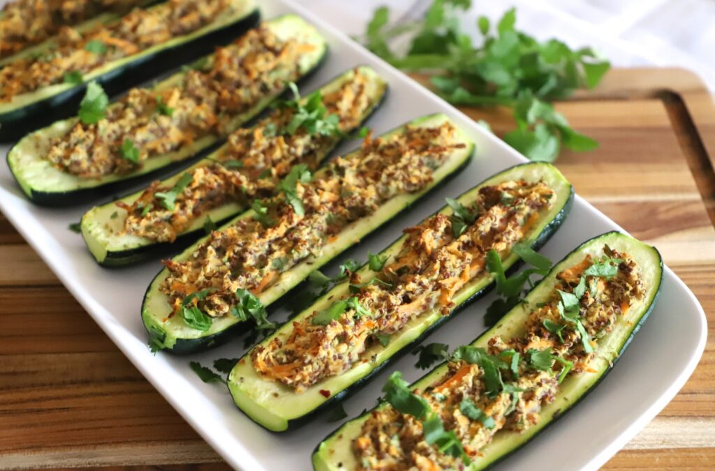 Stuffed Zucchini Boats