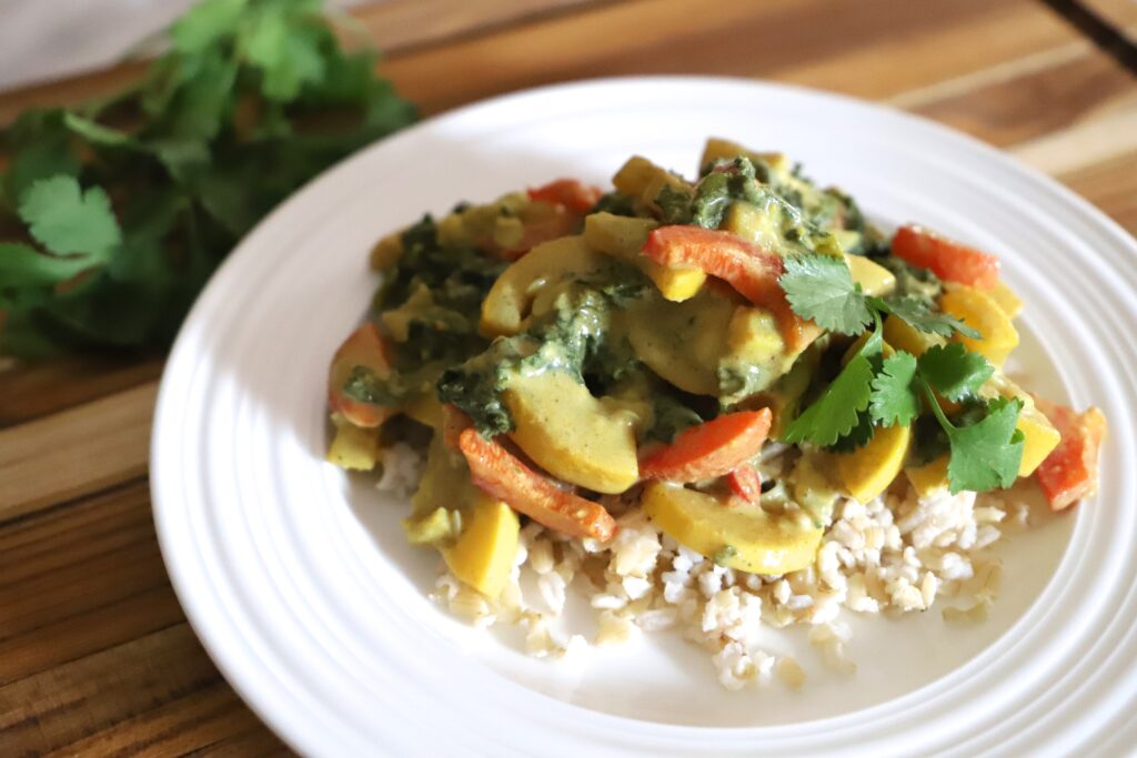 Easy Vegetable Coconut Curry