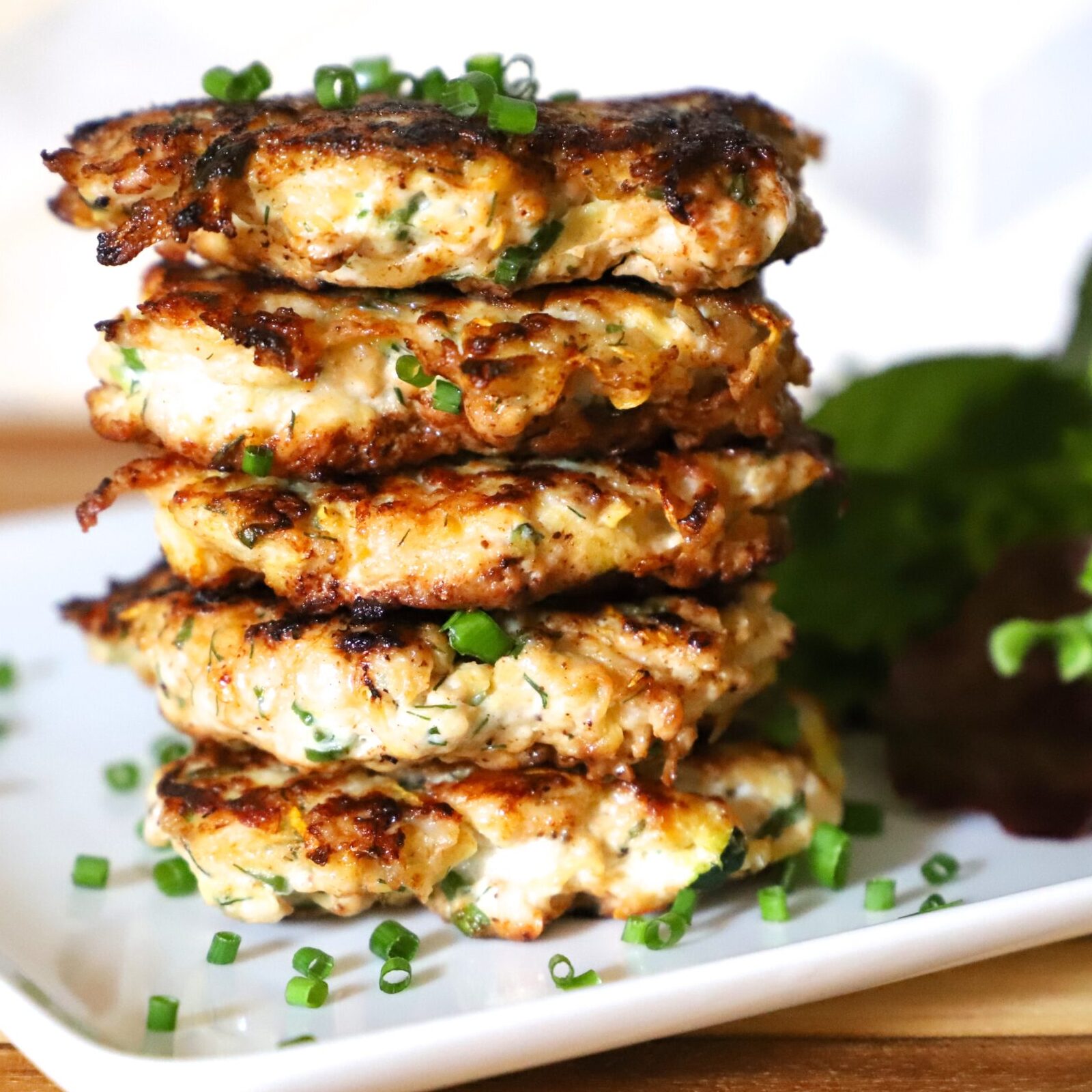 Chicken Zucchini Fritters Recipe