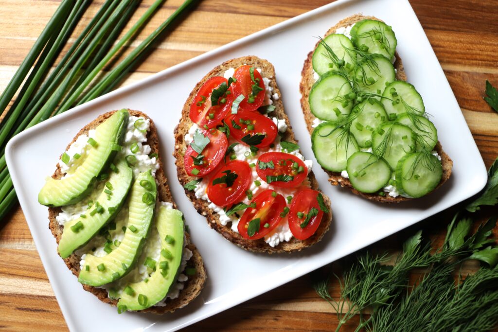 Savory Cottage Cheese Toast