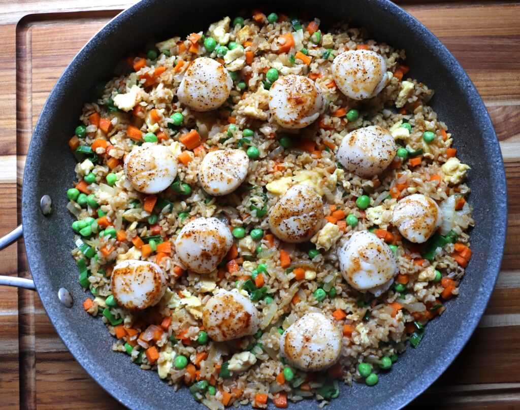 Fried Rice with Scallops