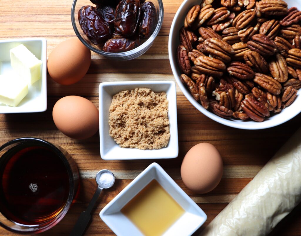 Ingredients You'll Need for this Maple Pecan Pie