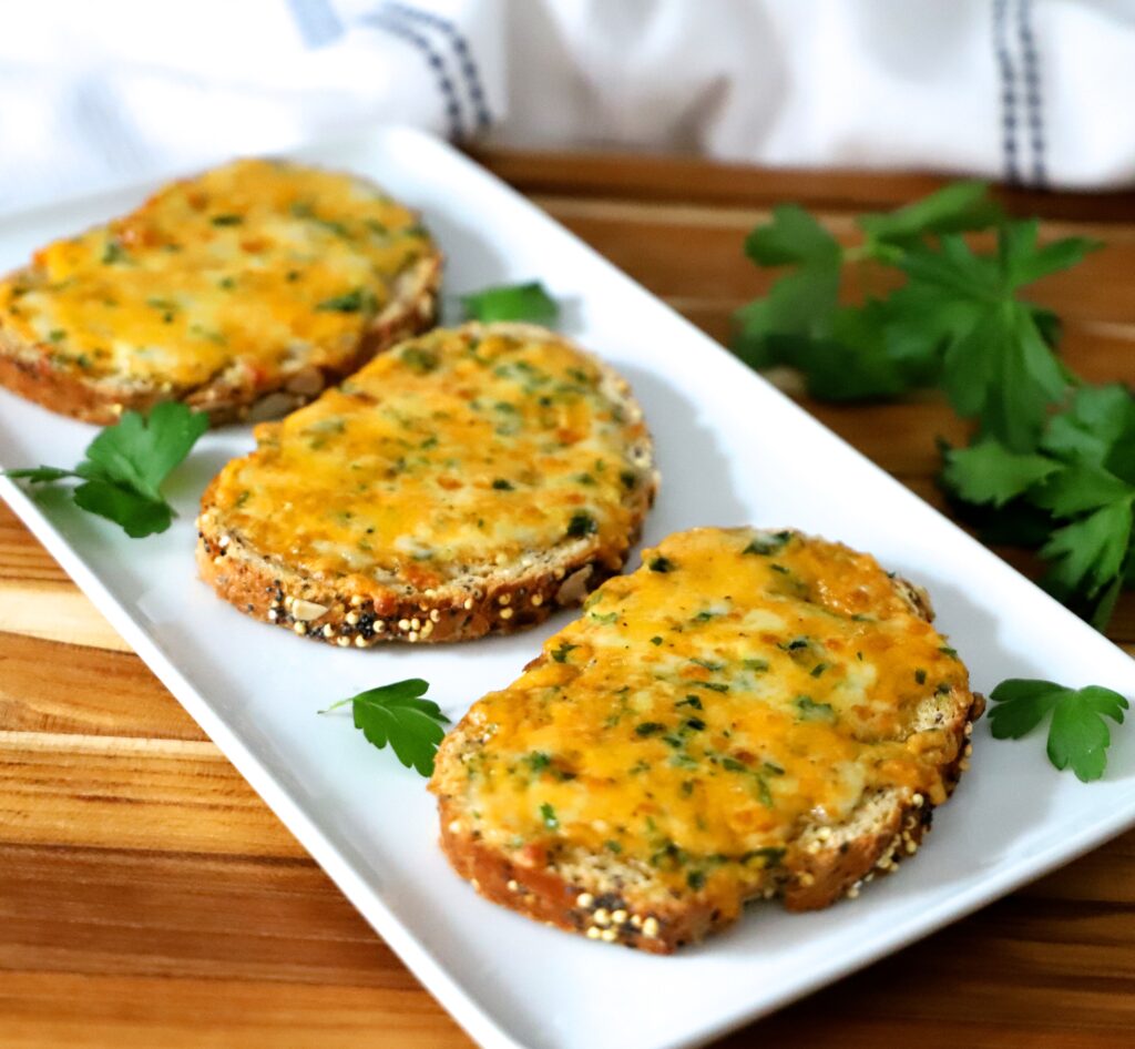 Air Fryer Cheese on Toast