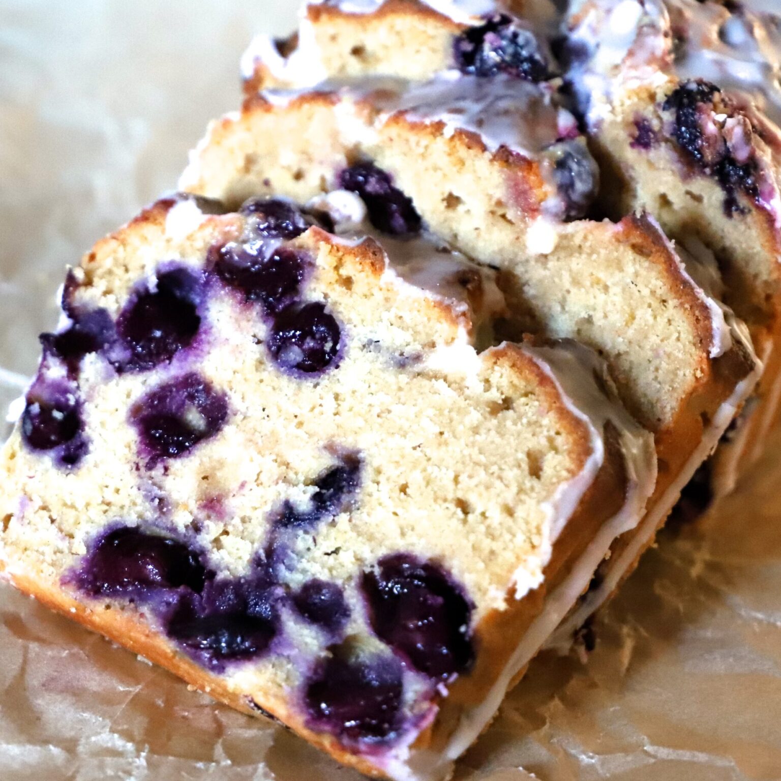 Healthier Lemon Blueberry Bread Healthier lemon blueberry bread