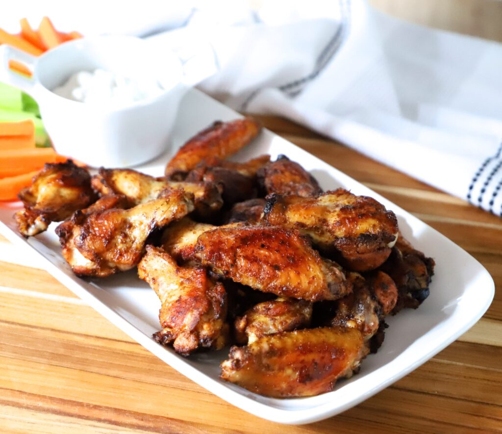 Dry Rubbed Baked Chicken Wings