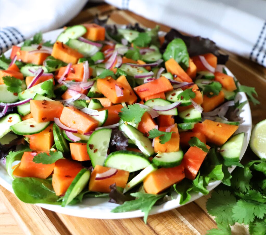 Mexican Papaya Salad