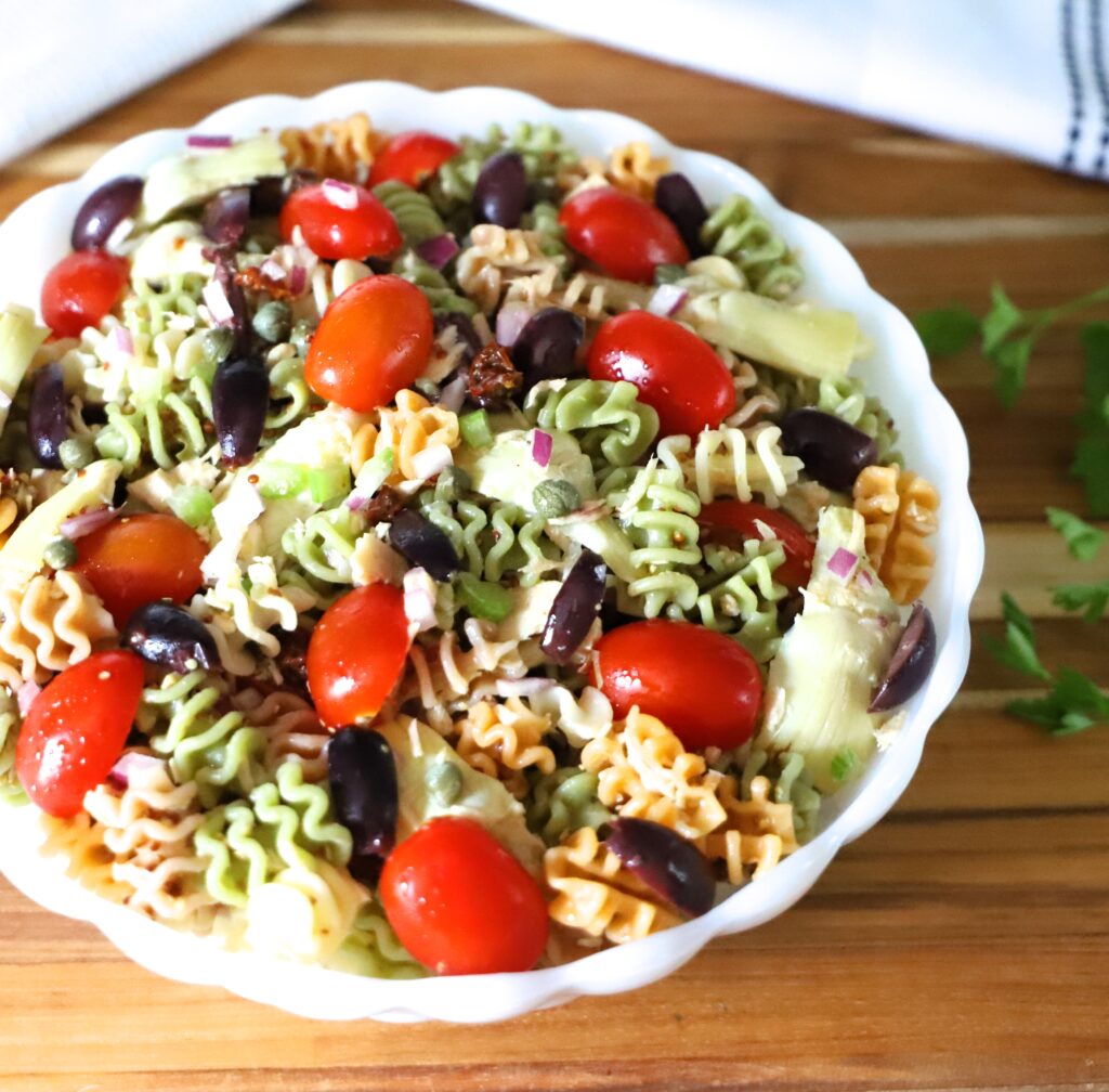 No-Mayo Tuna Pasta Salad