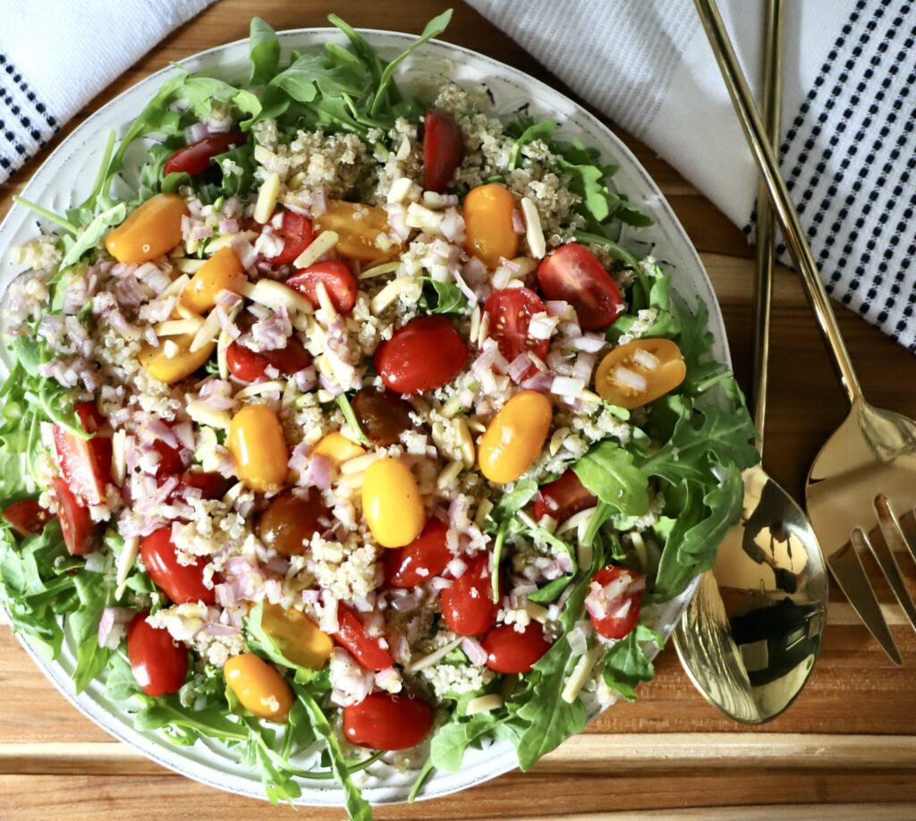 Arugula Quinoa Salad
