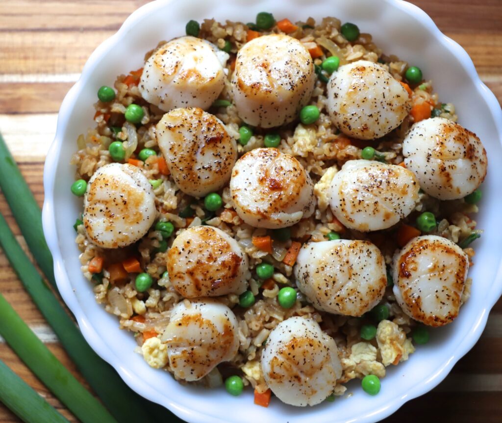 Fried Rice with Scallops