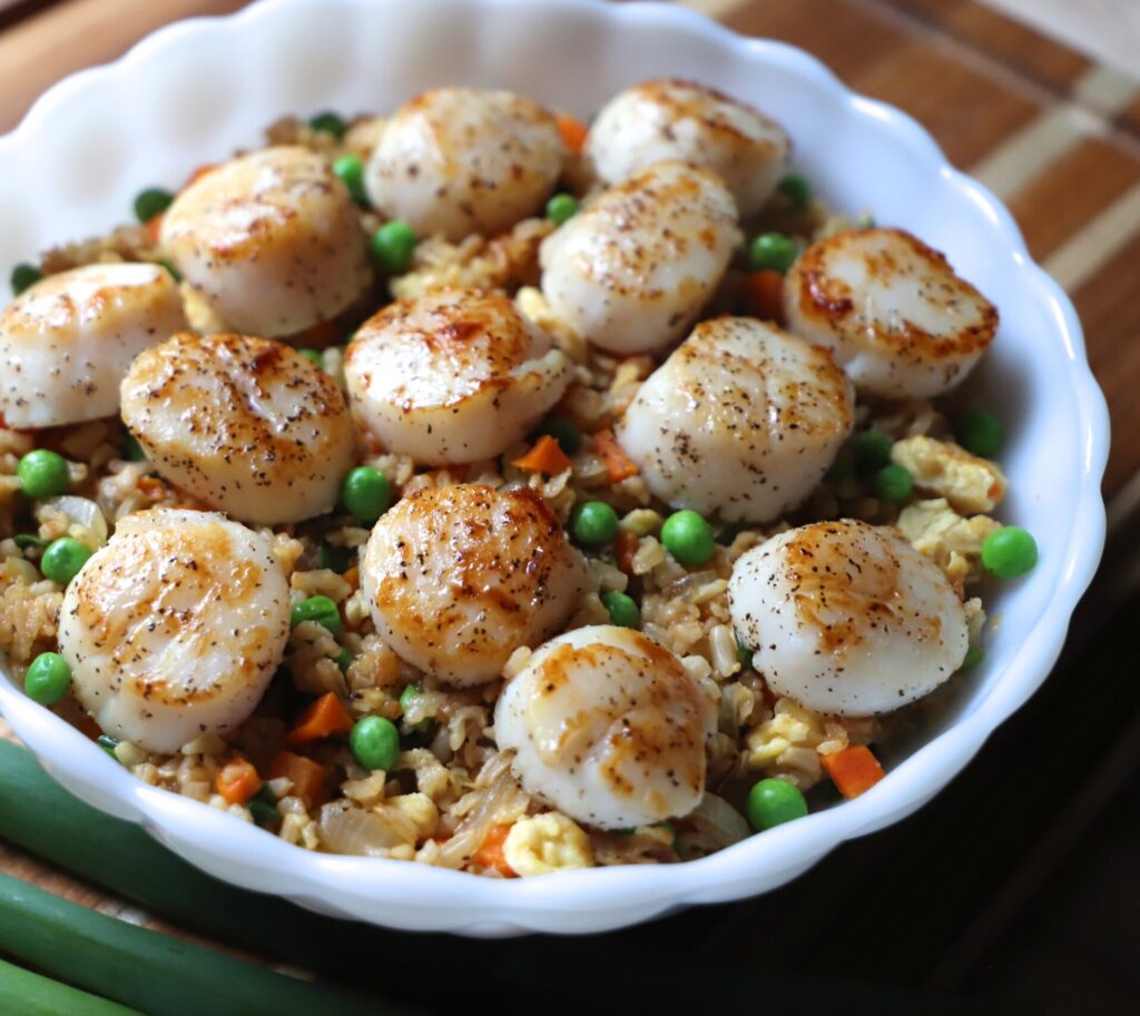 Fried Rice with Scallops