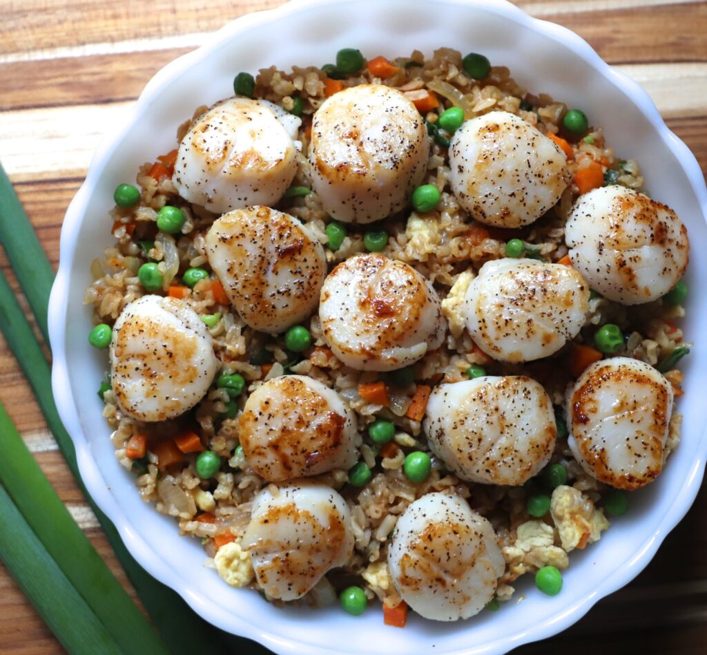 Fried Rice with Scallops