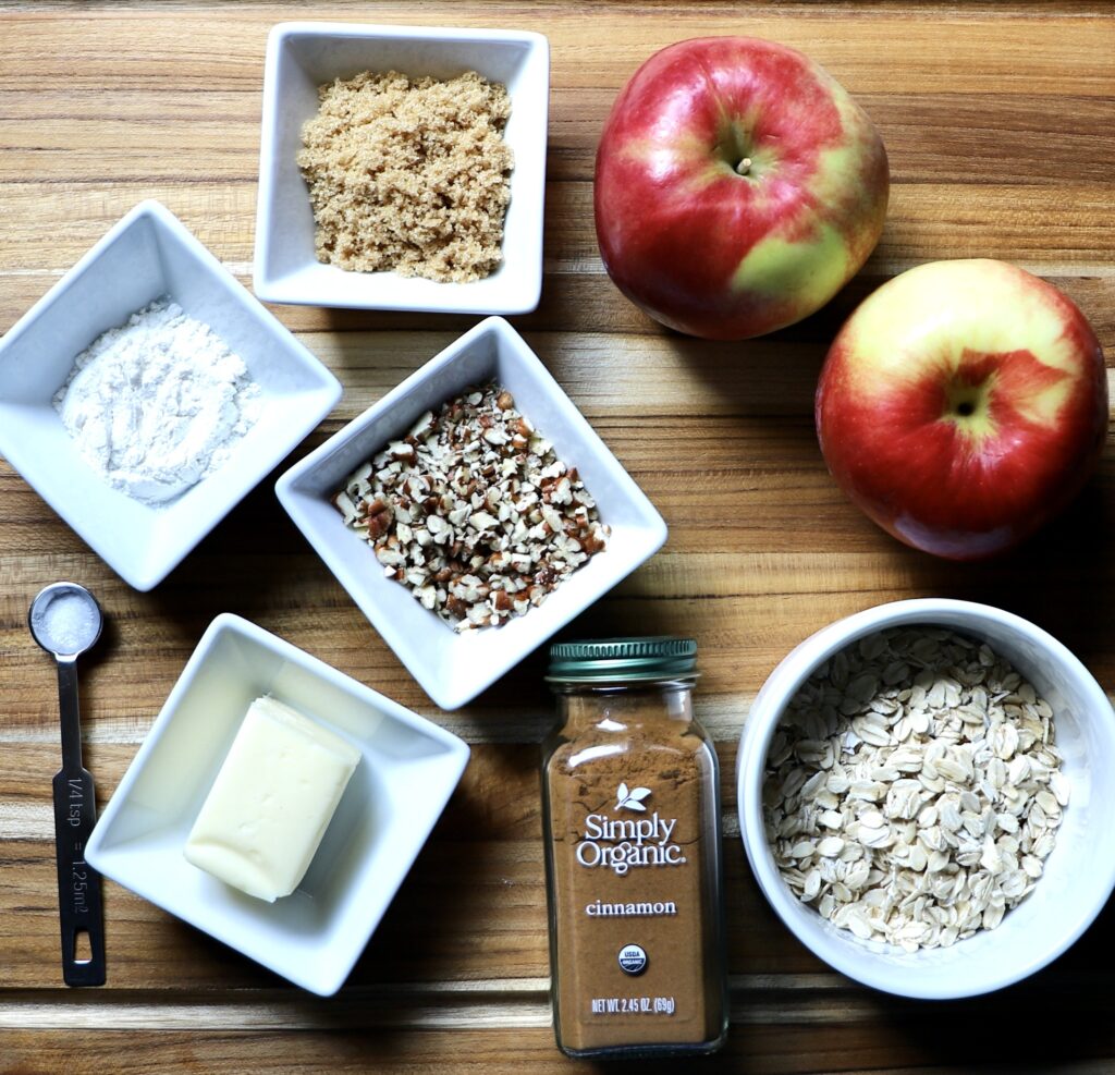 Air Fryer Baked Apples Ingredients