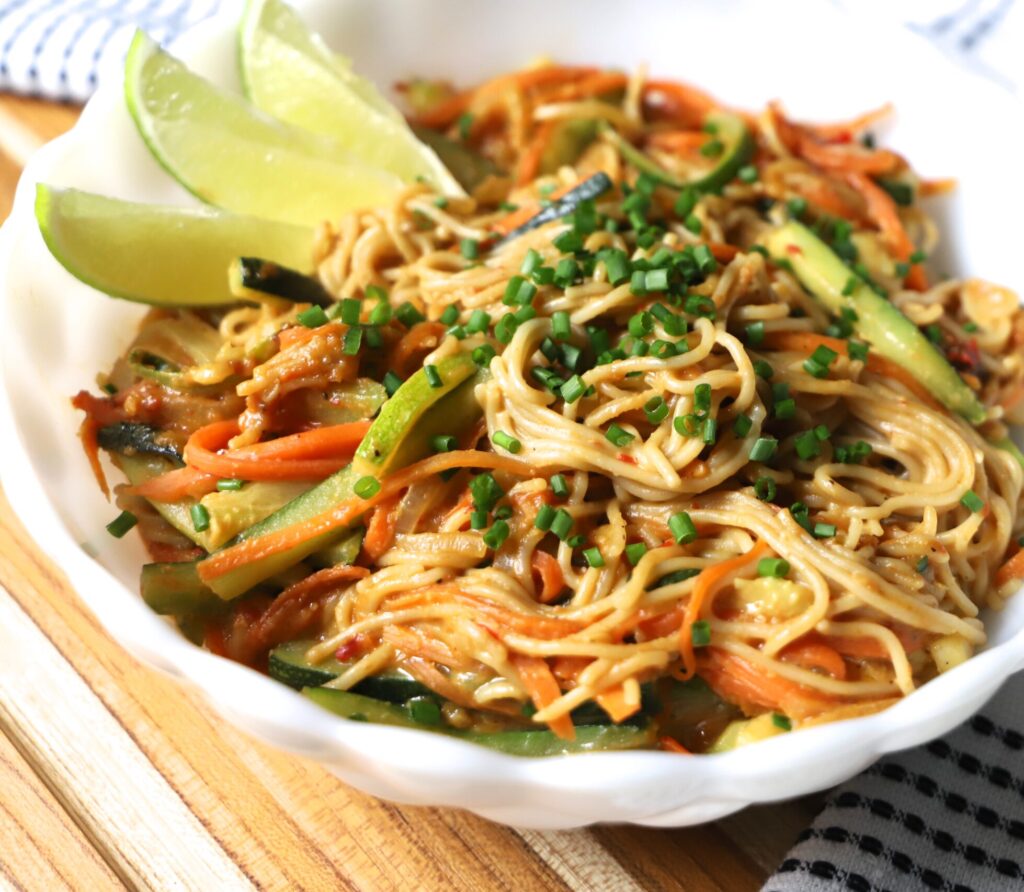 Vegetable Ramen Pad Thai