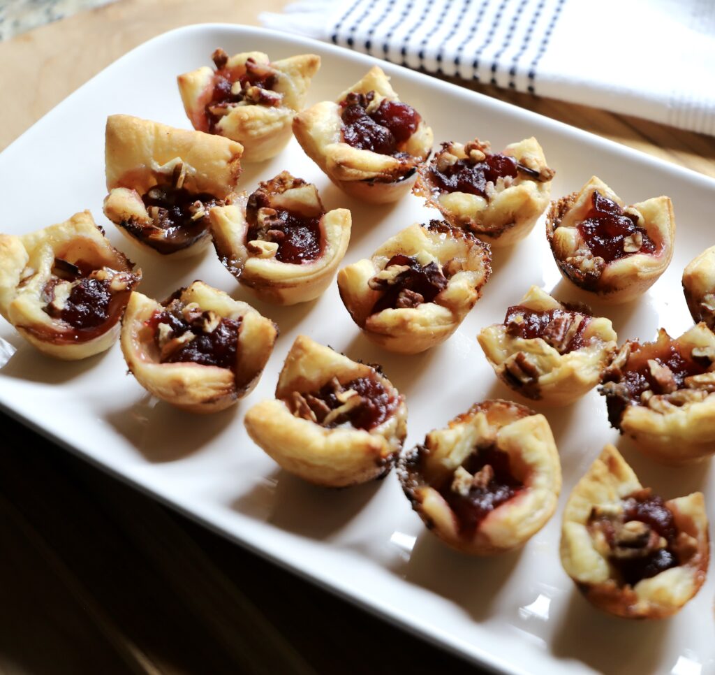 Cranberry Brie Bites