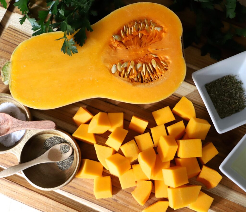 Roasted Butternut Squash Ingredients