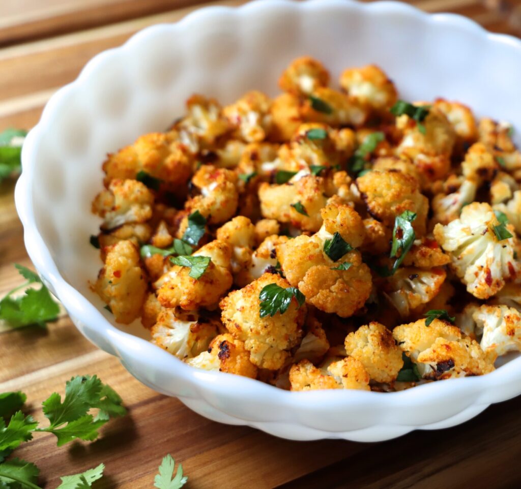 Harissa Roasted Cauliflower