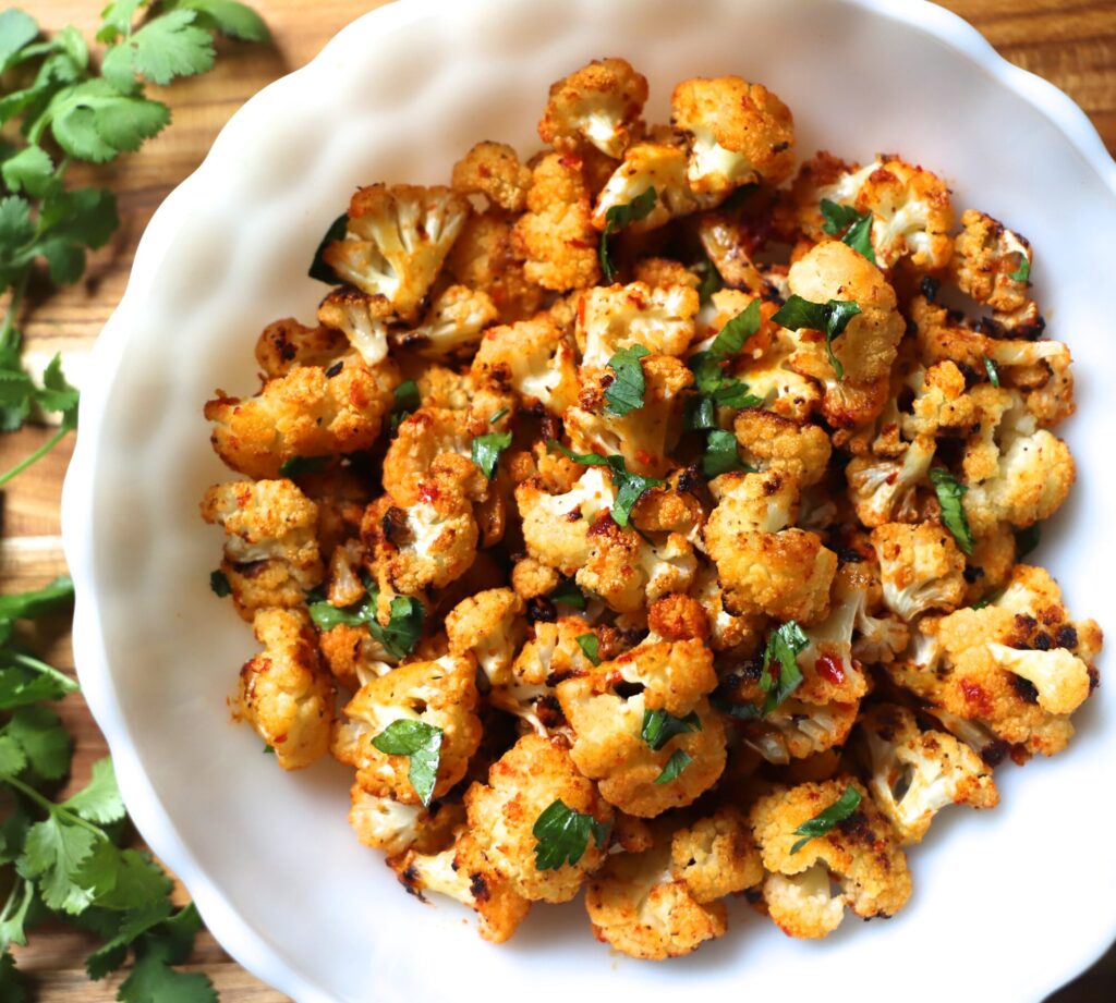 Harissa Roasted Cauliflower