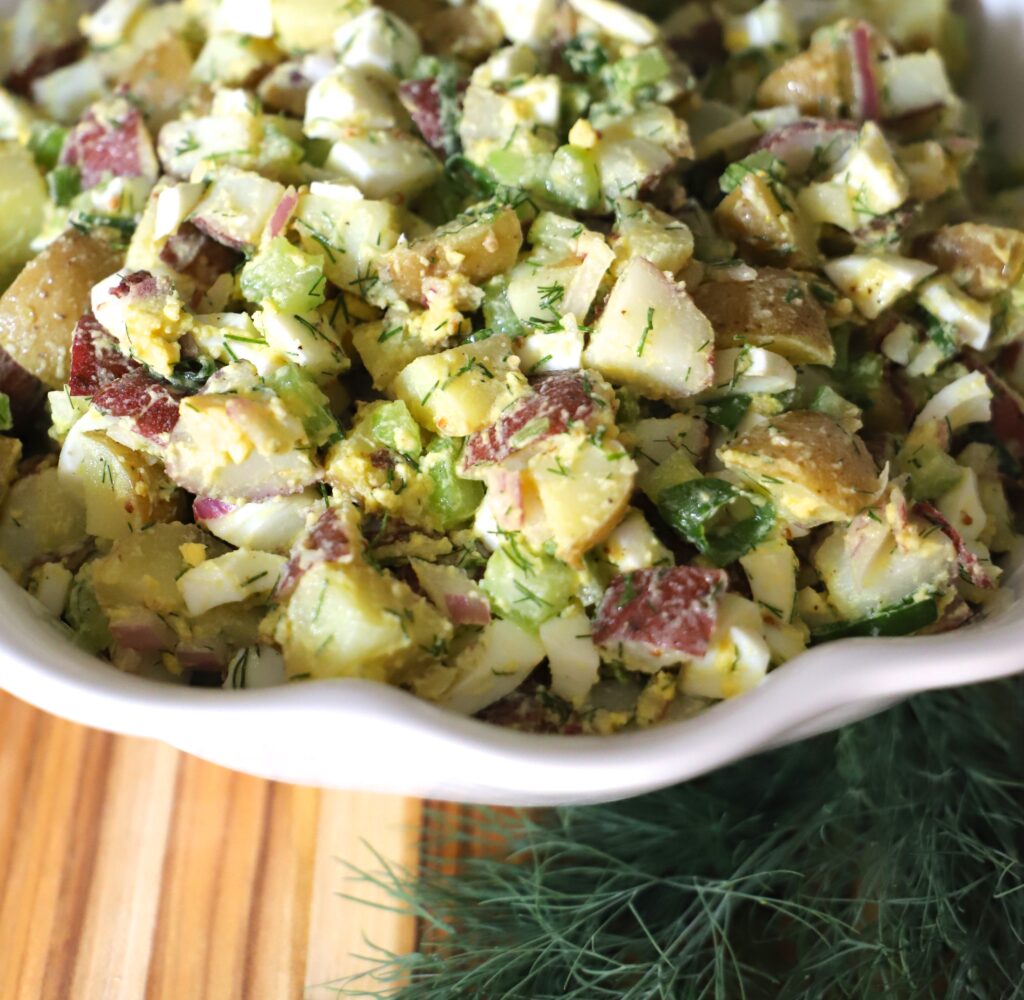 This Potato Salad (No-Mayo)