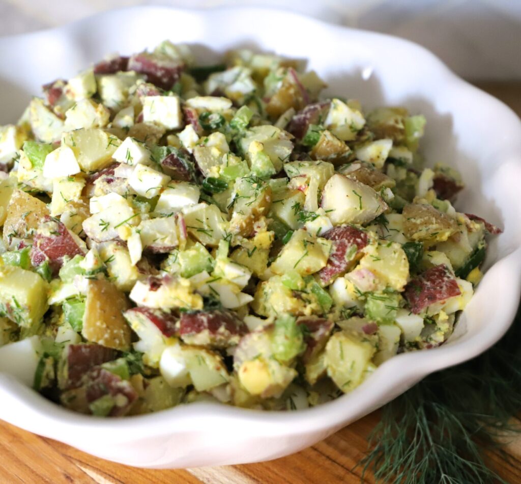 This Potato Salad (No-Mayo)