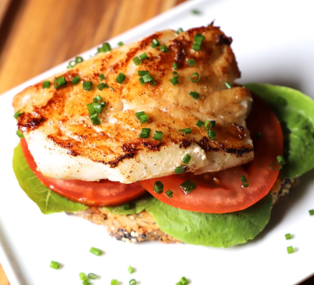 Blackened Cod